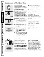 Preview for 8 page of GE Profile PSS27SHMDBS Owner'S Manual And Installation