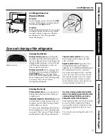 Preview for 15 page of GE Profile PSS27SHMDBS Owner'S Manual And Installation