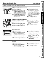 Preview for 17 page of GE Profile PSS27SHMDBS Owner'S Manual And Installation