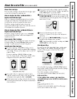 Preview for 9 page of GE Profile PSW26PSSSS Owner'S Manual And Installation Instructions