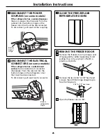 Preview for 25 page of GE Profile PSW26PSSSS Owner'S Manual And Installation Instructions