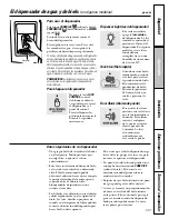 Preview for 103 page of GE Profile PSW26PSSSS Owner'S Manual And Installation Instructions