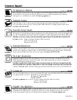 Preview for 132 page of GE Profile PSW26PSSSS Owner'S Manual And Installation Instructions