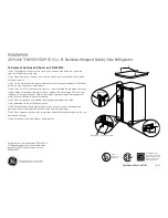 Preview for 2 page of GE Profile PSW26PSW Datasheet