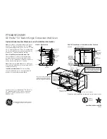 Preview for 2 page of GE Profile PT916 Dimensions And Installation Information