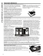 Preview for 38 page of GE Profile PTW600BPRDG Owner'S Manual & Installation Instructions