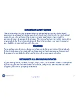 Preview for 2 page of GE Profile PTWN8050MWW User Manual