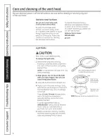 Предварительный просмотр 6 страницы GE Profile PV976 Owner'S Manual And Installation Instructions