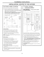 Предварительный просмотр 14 страницы GE Profile PV976 Owner'S Manual And Installation Instructions