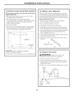 Предварительный просмотр 15 страницы GE Profile PV976 Owner'S Manual And Installation Instructions