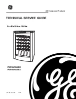 GE Profile PWR04FANBB Technical Service Manual preview