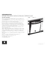 Preview for 2 page of GE Profile Series Dimensions And Installation Information