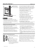 Preview for 11 page of GE Profile Series Owner'S Manual And Installation Instructions