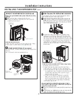 Preview for 28 page of GE Profile Series Owner'S Manual And Installation Instructions