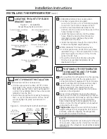 Preview for 34 page of GE Profile Series Owner'S Manual And Installation Instructions