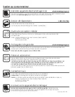 Preview for 100 page of GE Profile Series Owner'S Manual And Installation Instructions