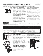 Preview for 121 page of GE Profile Series Owner'S Manual And Installation Instructions