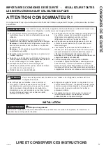 Preview for 21 page of GE Profile Series Owner'S Manual & Installation Instructions