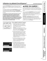 Preview for 33 page of GE Profile SmartDispense SPBD880 Installation And Owner'S Manual