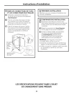 Preview for 38 page of GE Profile SmartDispense SPBD880 Installation And Owner'S Manual