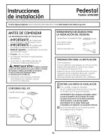 Preview for 56 page of GE Profile SmartDispense SPBD880 Installation And Owner'S Manual