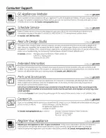 Preview for 64 page of GE Profile SmartDispense SPBD880 Installation And Owner'S Manual