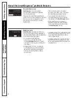 Preview for 8 page of GE Profile SmartDispense SPBD880 Owners And Installation Manual