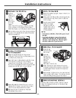 Preview for 13 page of GE Profile SmartDispense SPBD880 Owners And Installation Manual