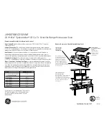 Предварительный просмотр 2 страницы GE Profile Spacemaker JVM1870BF Dimension Manual