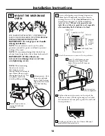 Предварительный просмотр 18 страницы GE Profile Spacemaker PVM2070DM Installation Instructions Manual