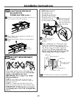 Предварительный просмотр 21 страницы GE Profile Spacemaker PVM2070DM Installation Instructions Manual