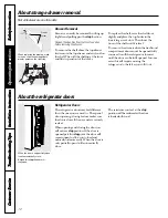 Preview for 12 page of GE Profile TPS24PBDBS Owner'S Manual