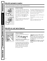 Preview for 14 page of GE Profile TPS24PBDBS Owner'S Manual