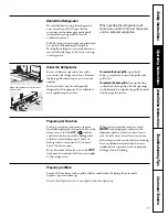 Preview for 17 page of GE Profile TPS24PBDBS Owner'S Manual