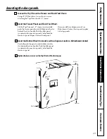 Preview for 23 page of GE Profile TPS24PBDBS Owner'S Manual