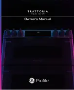 GE Profile TRATTORIA PS96PZRSS Owner'S Manual preview