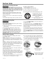 Предварительный просмотр 5 страницы GE Profile TRATTORIA PS96PZRSS Quick Manual