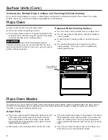 Предварительный просмотр 6 страницы GE Profile TRATTORIA PS96PZRSS Quick Manual