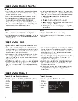 Предварительный просмотр 8 страницы GE Profile TRATTORIA PS96PZRSS Quick Manual