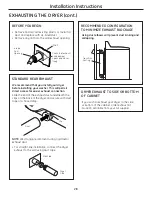 Preview for 28 page of GE Profile UPGT650 Owners And Installation Manual