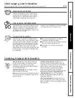 Preview for 19 page of GE PROFILE WASHERS WPRE6100 Owner'S Manual