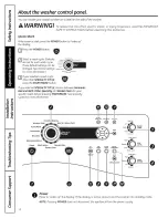 Preview for 4 page of GE Profile WPDH8800 Owner'S Manual & Installation Instructions