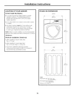 Preview for 16 page of GE Profile WPDH8800 Owner'S Manual & Installation Instructions