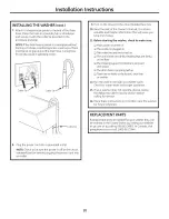 Предварительный просмотр 20 страницы GE Profile WPDH8800 Owner'S Manual & Installation Instructions