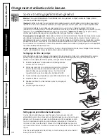 Preview for 38 page of GE Profile WPDH8800 Owner'S Manual