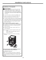 Предварительный просмотр 18 страницы GE Profile WPDH8850 Owner'S Manual & Installation Instructions