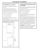 Preview for 34 page of GE Profile WPGT9150 Owner'S Manual And Installation Instructions