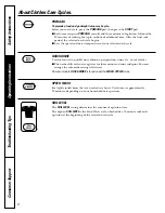 Preview for 8 page of GE Profile WPRB9250 Owner'S Manual