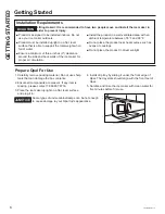 Preview for 6 page of GE Profile XPIOX3BCBT Owner'S Manual