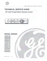 Предварительный просмотр 1 страницы GE Profile Technical Service Manual